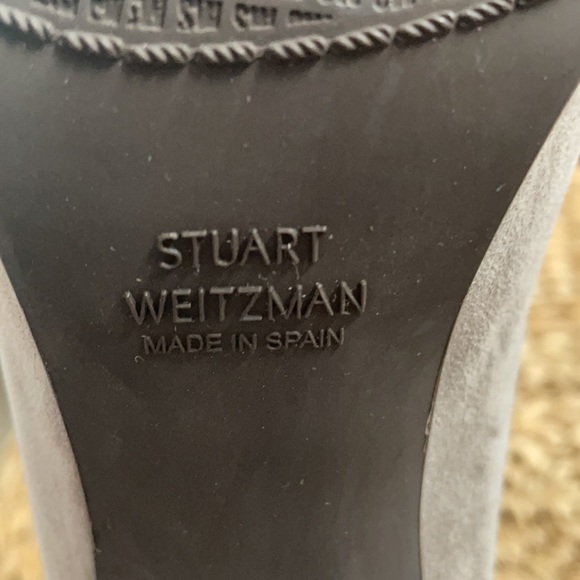 Like new Stuart Weitzman Mitten Gray suede bootie! - Picture 7 of 11